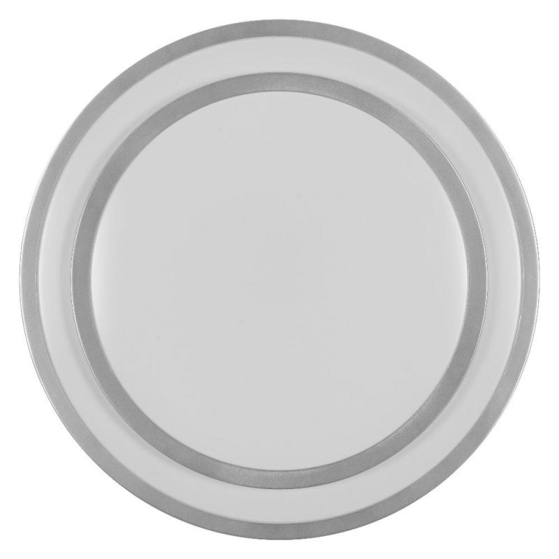 OSRAM Deckenleuchte Orbis Berlin 39cm mit silbernen Plastik-Ringen