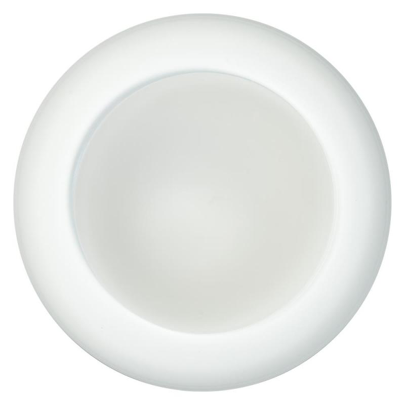 OSRAM Deckenleuchte Orbis Milan Weiß aus Stahl und Glas