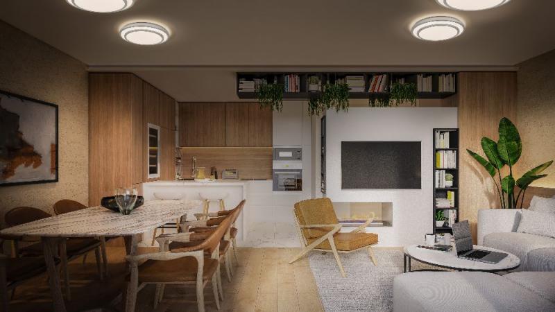 OSRAM Deckenleuchte Orbis Berlin 39cm mit silbernen Plastik-Ringen