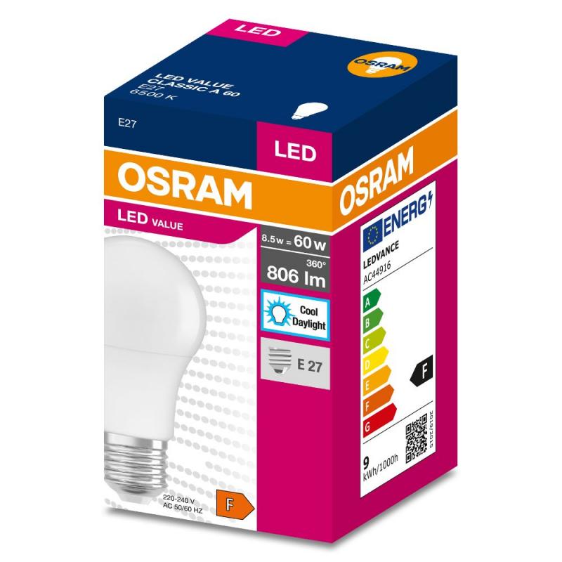 OSRAM E27 LED Lampe matt wie 75W tageslichtweiß