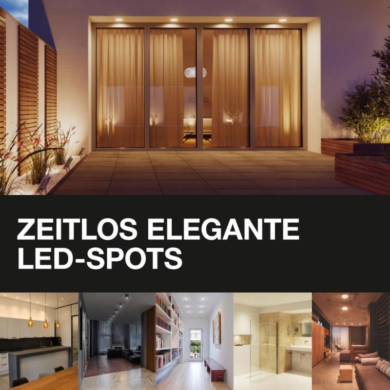 LEDVANCE LED Spot Pear 1er Wand- und Decken Strahler Weiß