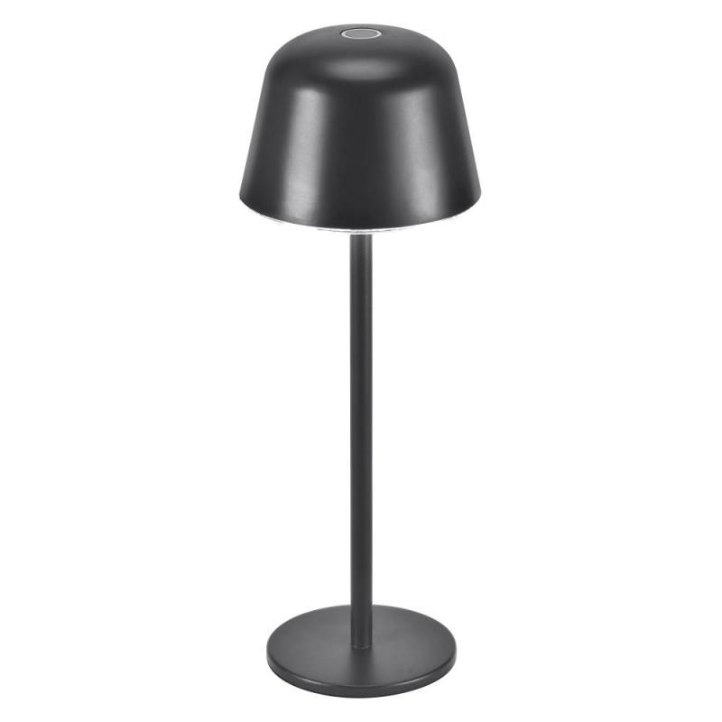 OSRAM Akku-Tischleuchte Style Table in Anthrazit USB dimmbar IP54 In & Out - wiederaufladbarer Akku, IP54, stufenloses Dimmen, Lichthelligkeits-Memory-Funktion