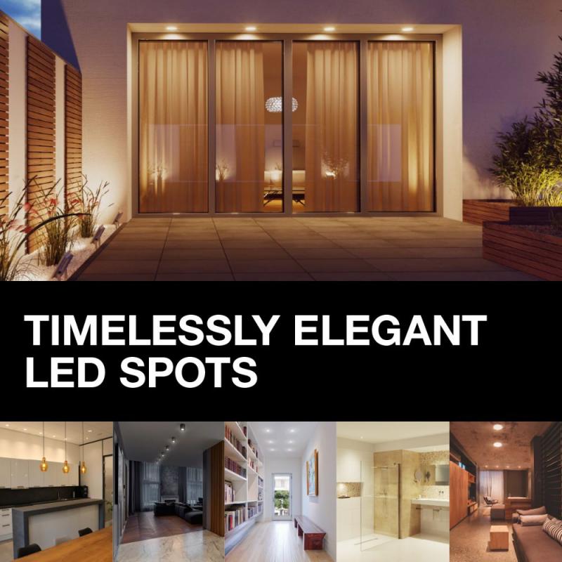 OSRAM LED SPOT GU10 4er Deckenstrahler dimmbar Weiß 2700K warmweiße Lichtfarbe mit hoher Farbwiedergabe