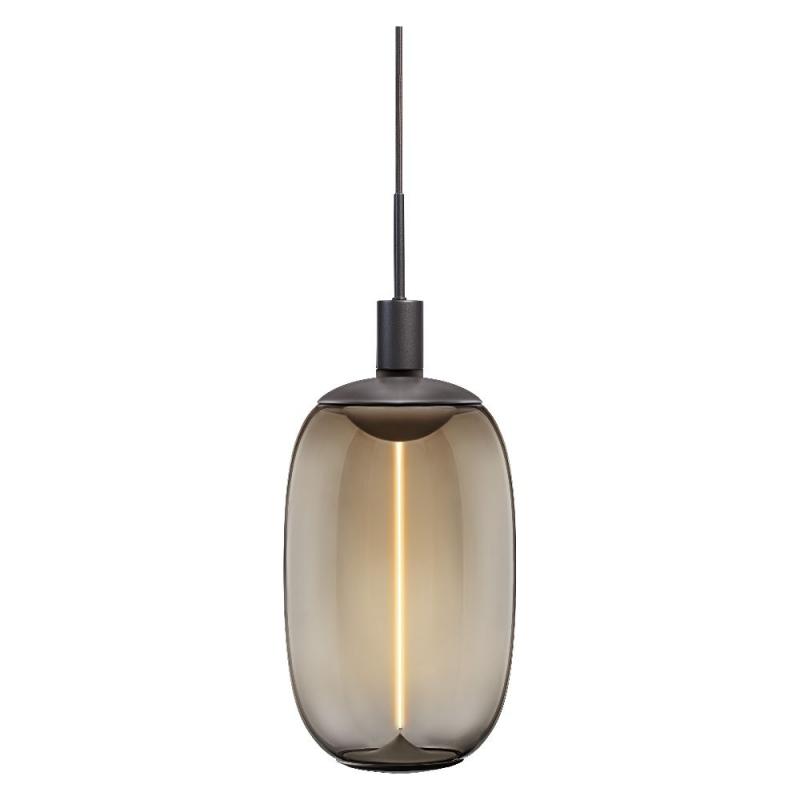 OSRAM VINTAGE 1906 PenduLum Needle Ø 10cm Anthrazit aus Stahl - Schlichte Pendelleuchte mit E27 Fassung ohne Leuchtmittel