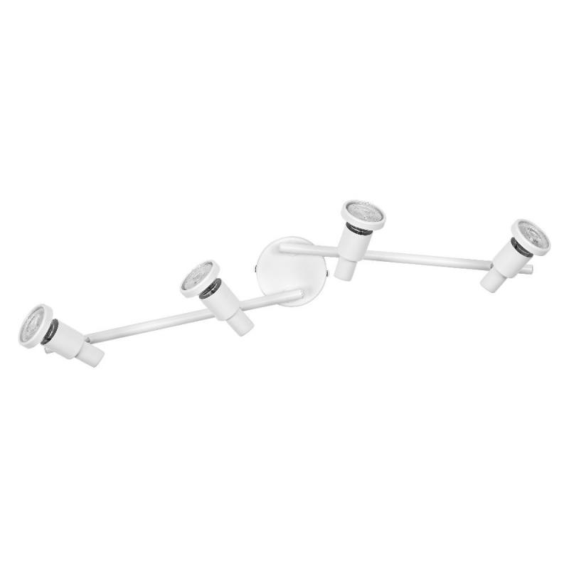 OSRAM LED SPOT GU10 4er Deckenstrahler dimmbar Weiß 2700K warmweiße Lichtfarbe mit hoher Farbwiedergabe