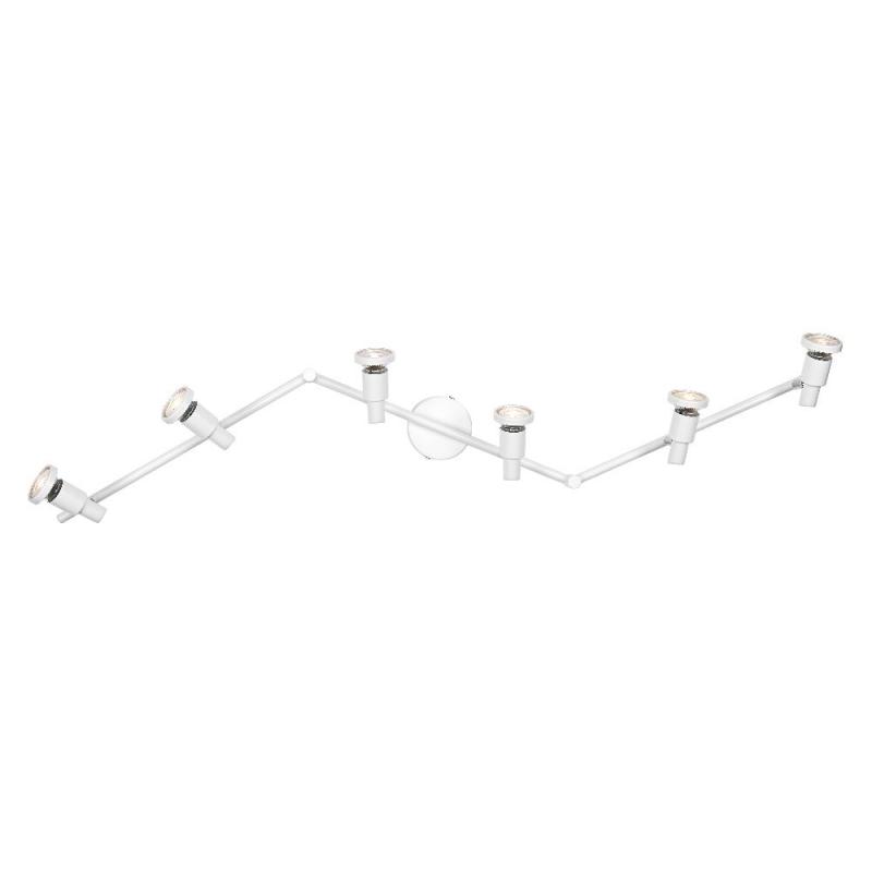 OSRAM LED SPOT GU10 6er Deckenstrahler dimmbar Weiß 2700K warmweiße Lichtfarbe mit hoher Farbwiedergabe