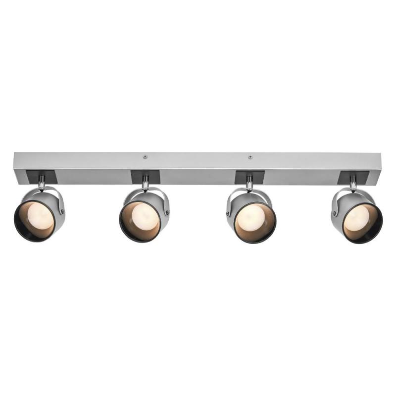 OSRAM 4er LED Deckenstrahler Decor Spot Jupiter Silber