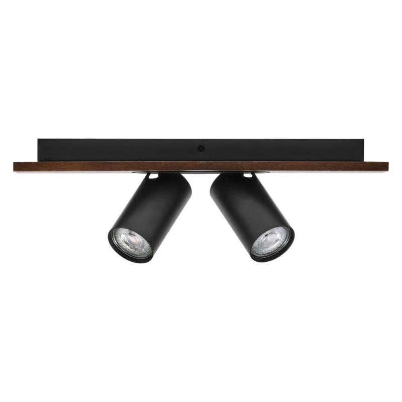 OSRAM Nachhaltiger 2er LED Decor Spot Mercury Wand- und Decken Strahler Schwarz mit hoher Farbwiedergabe