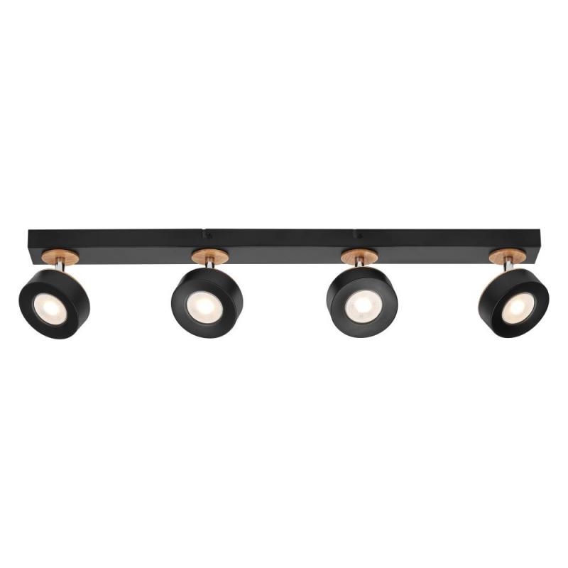 OSRAM LED Decor Spot Pluto 4er Deckenstrahler Schwarz