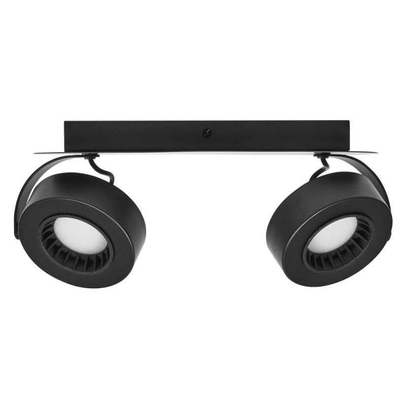 OSRAM LED Decor Spot Venus 2er Wand- und Decken Strahler Schwarz schwenkbar