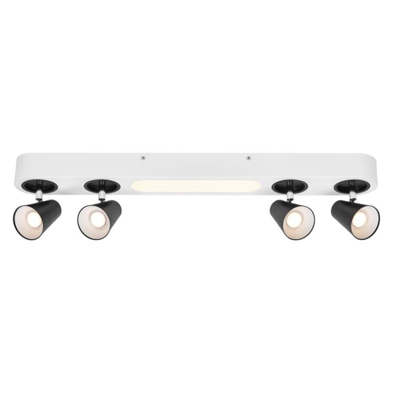 OSRAM 4er LED Deckenstrahler Decor Spot Neptune Weiß mit Click Select