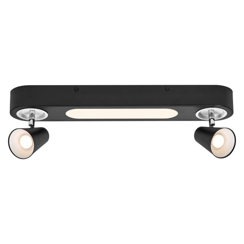 LEDVANCE 2er LED Wand- und Decken Strahler Decor Spot Neptune Schwarz mit Click Select