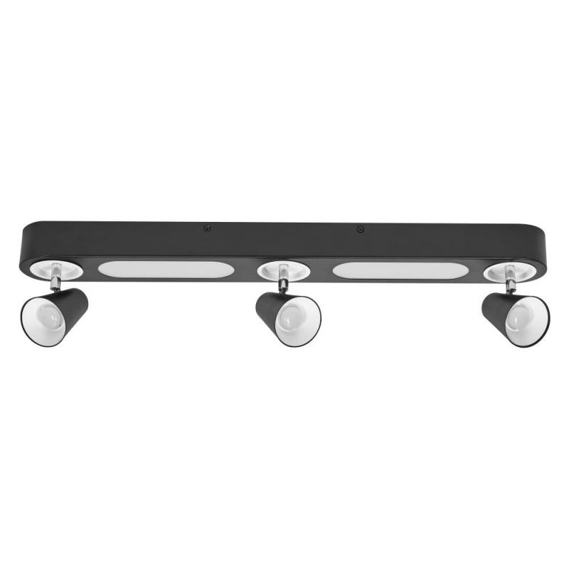 LEDVANCE 3er LED Wand- und Decken Strahler Decor Spot Neptune Schwarz mit Click Select