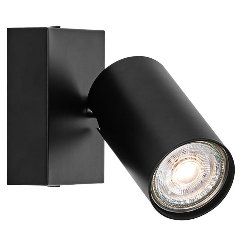 OSRAM LED Spot Octagon 1er Wand- und Decken Strahler Schwarz