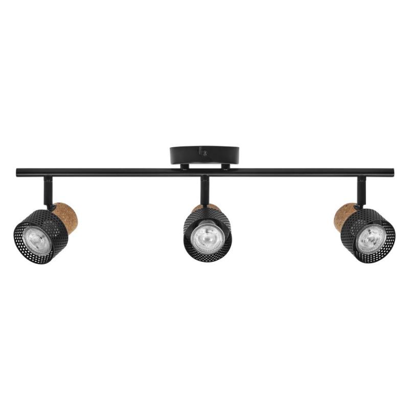 LEDVANCE Nachhaltiger LED Spot Cork 3er Strahler Schwarz