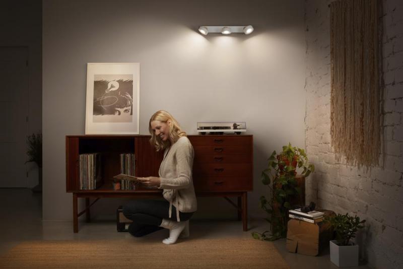 OSRAM LED Decor Spot Pluto 3er Wand- und Decken Strahler Weiß dreh- und schwenkbar