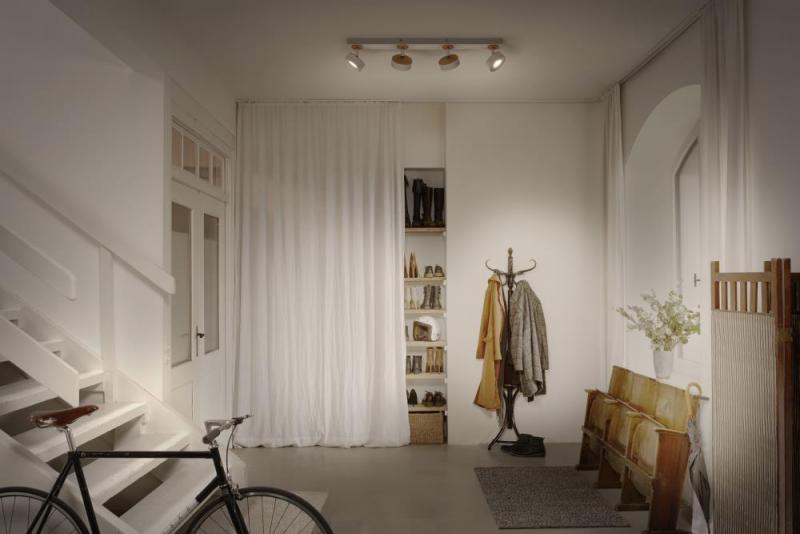 OSRAM LED Decor Spot Pluto 4er Deckenstrahler Weiß mit flexiblen Strahlern