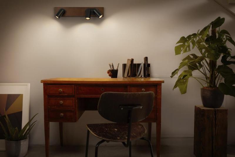 OSRAM Nachhaltiger 3er LED Decor Spot Mercury Wand- und Decken Strahler Schwarz mit hoher Farbwiedergabe