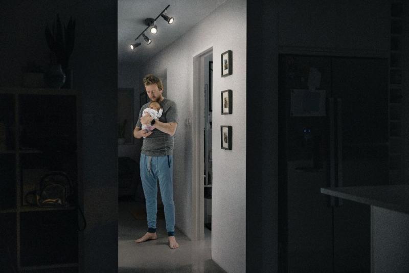 OSRAM LED SPOT GU10 4er Deckenstrahler dimmbar Schwarz 2700K warmweiße Lichtfarbe - hohe farbwiedergabe