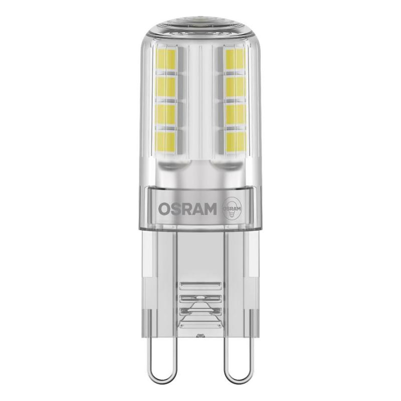30er Pack OSRAM LED PIN mit G9-Sockel 2,6W wie 30 Watt warmweißes Licht
