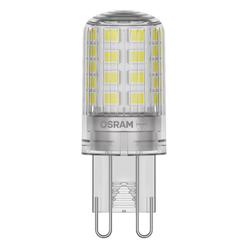 Doppelpack OSRAM LED STAR PIN 50 G9 Stift 4,2W 320° 2700K warmweiß wie 40W