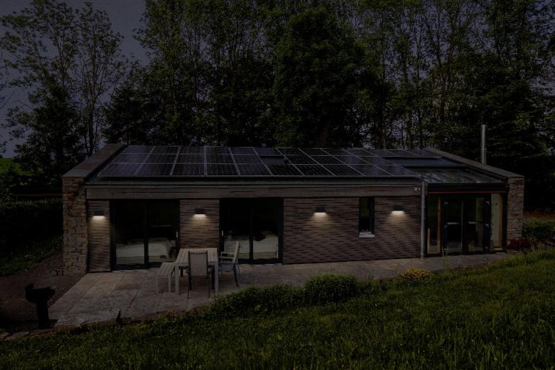 OSRAM Außenwandleuchte Ilja Dunkelgrau IP65