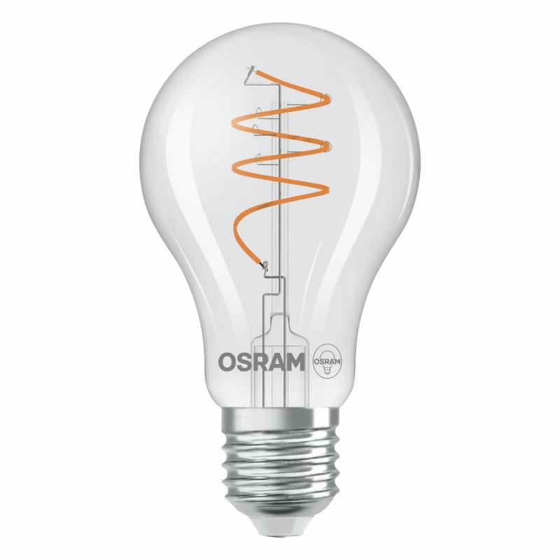 OSRAM LED E27 VINTAGE Vintage 1906 Classic A 60 Spiral Filament 5,9W wie 60W warmweißes Licht für eine gemütliche Wohnatmosphäre 90Ra