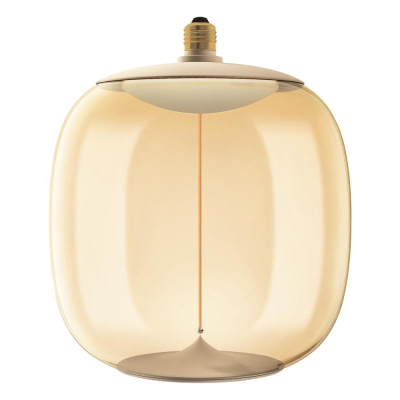Osram E27 Vintage Lampe 1906 Big Oval Magnetic Amber dimmbar 12W wie 45W extra warmweißes Licht