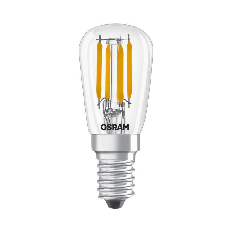 OSRAM E14 LED SPECIAL T26 Lampe klar 2,8W wie 25W dimmbares warmweißes Licht - Licht für Kühlschränke, Nähmaschinen, kleine Designleuchten