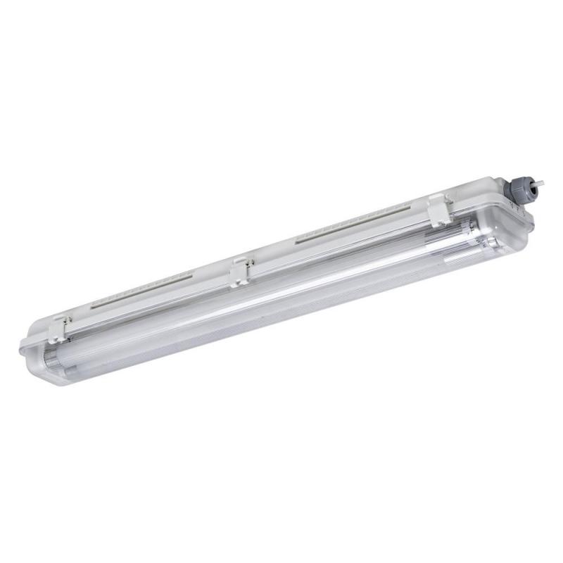 60cm OSRAM Recycled Plastic LED Feuchtraumleuchte 2x7W 4000K IP65 staubdicht, strahlwassergeschützt