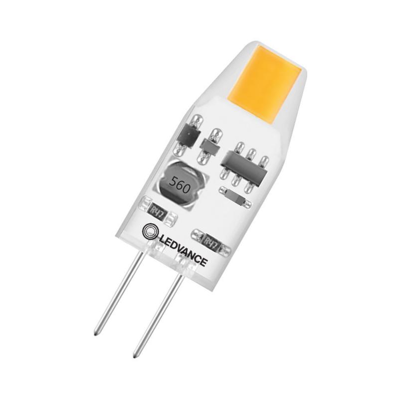 Ledvance G4 LED Stiftsockel Lampe PIN Micro 1W wie 10W 2700K warmweißes Licht 12V Niedervolt