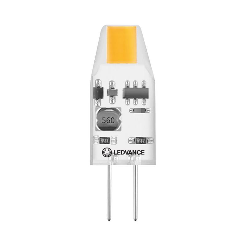 Ledvance G4 LED Stiftsockel Lampe PIN Micro 1W wie 10W 2700K warmweißes Licht 12V Niedervolt