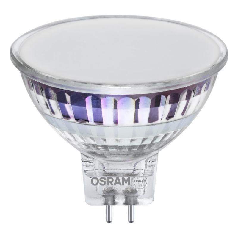 6er Pack Osram GU5.3 MR16 LED Strahler 120° 3,3W wie 35W 2700K warmweißes Licht - 12V Niedervolt