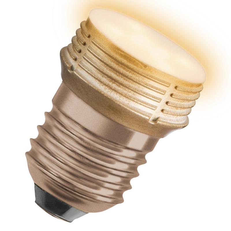 30 x OSRAM LED STAR FLAT 28 Non-DIM 3.5W 827 Frosted E27 warmweiß