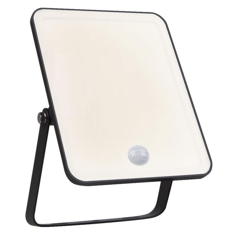 Osram LED Fluter  Floodlight Essential Sensor 30W 4000K Neutralweißes Licht IP65 schwarz