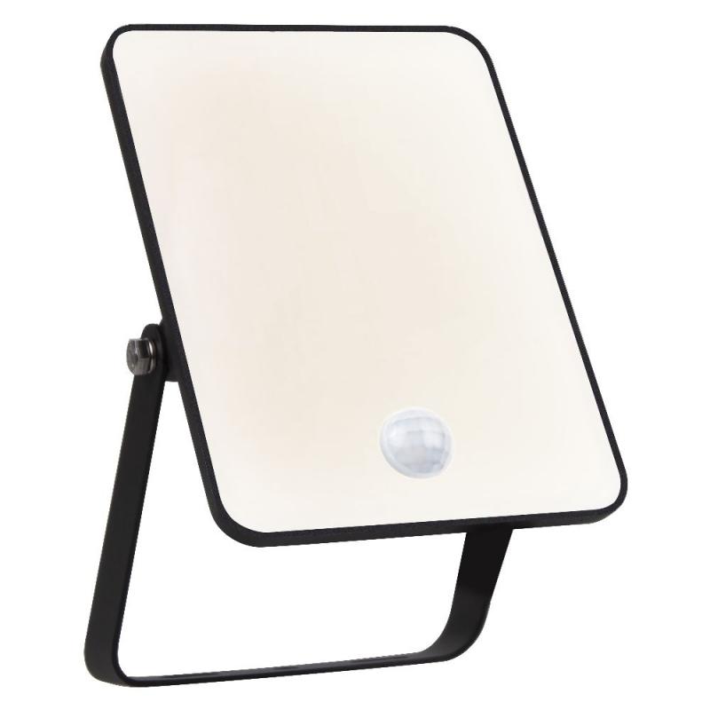 Osram LED Fluter  Floodlight Essential Sensor 20W 4000K Neutralweißes Licht IP65 schwarz
