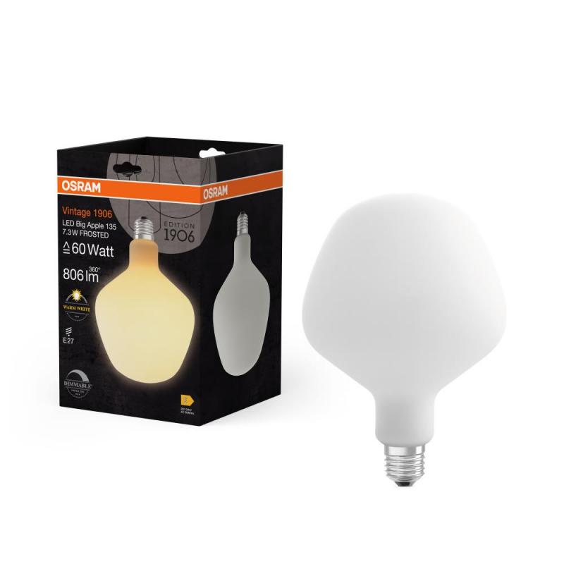 OSRAM E27 LED Vintage 1906 Big Special Shapes 7.3W wie 60W dimmbar warmweiß