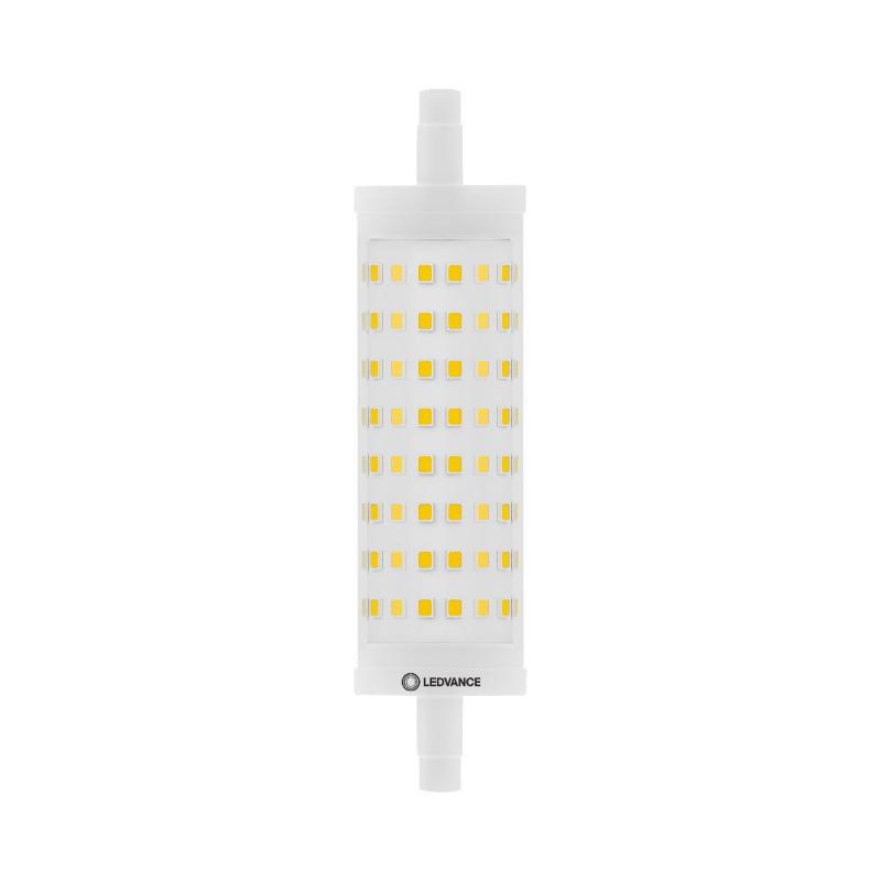 Leistungsstarke Ledvance R7s LED Stablampe 118mm dimmbar 15W wie 125W 2700K warmweißes Licht