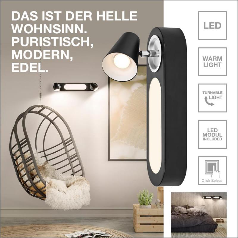 OSRAM 2er LED Deckenstrahler Decor Spot Neptune Weiß mit Click Select