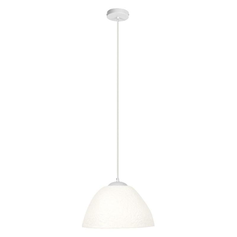 OSRAM Pendelleuchte Camel Bell 1-flammig weiß aus Metall und Pappmaschee E27