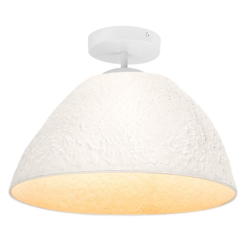 OSRAM Deckenleuchte Camel Bell weiß aus Metall und Pappmaschee E27