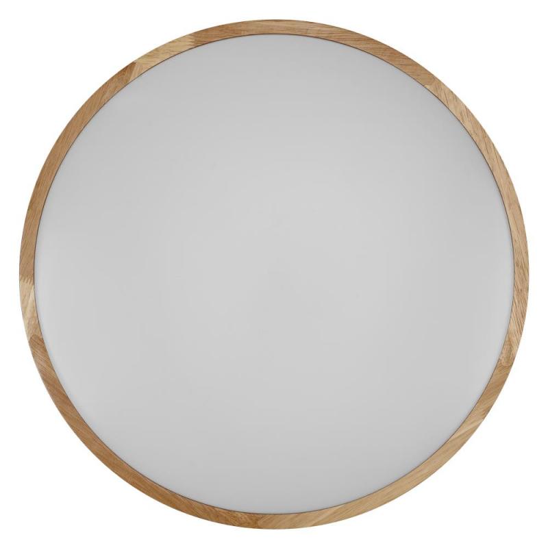 OSRAM Holz Decor Deckenleuchte Orbis Woodburry 30cm 16W Click DIM - Dimmen in drei Stufen durch wiederholtes Schalten