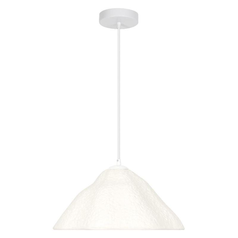 OSRAM Pendelleuchte Decor Lotus Leaf 1-flammig weiß aus Metall und Pappmaschee für E27