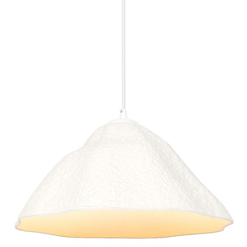 OSRAM Pendelleuchte Decor Lotus Leaf 1-flammig weiß aus Metall und Pappmaschee für E27