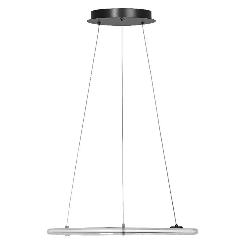 Osram Pendelleuchte Decor Aura in Anthrazit / Transparent dimmbar mit warmweißem Licht - imposantes Filament-Design