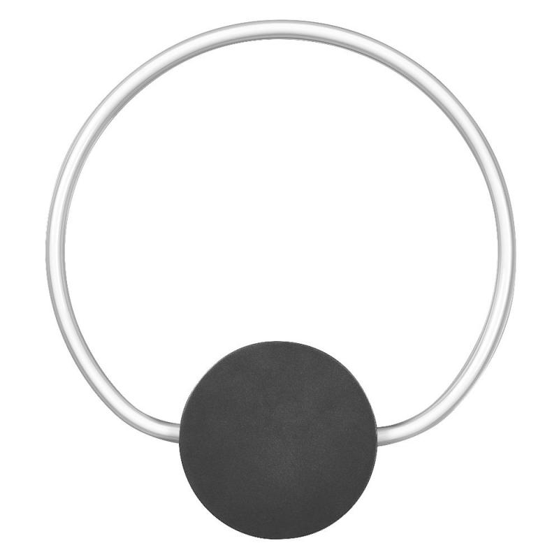 Osram Wandleuchte Decor Aura in Anthrazit / Transparent dimmbar mit warmweißem Licht - imposantes Filament-Design