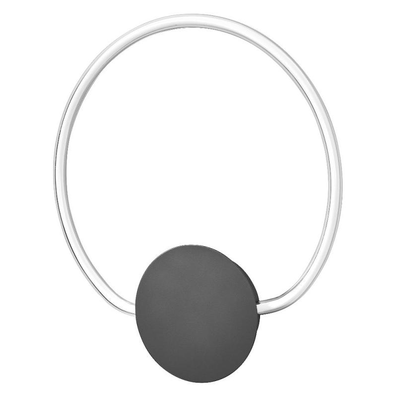 Osram Wandleuchte Decor Aura in Anthrazit / Transparent dimmbar mit warmweißem Licht - imposantes Filament-Design