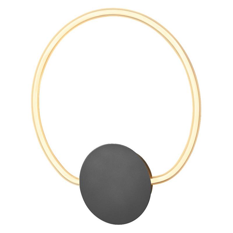 Osram Wandleuchte Decor Aura in Anthrazit / Transparent dimmbar mit warmweißem Licht - imposantes Filament-Design