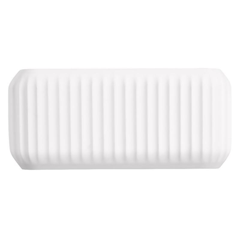 Osram Wandleuchte Decor Plaster Routes aus Gips in Weiß mit E27 Fassung