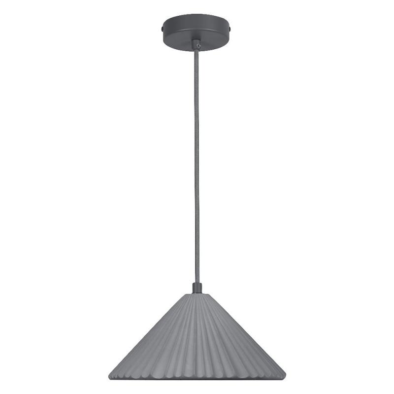 OSRAM Beton Hängelampe CONCRETE Pyramid grau Ø 25 cm  E27